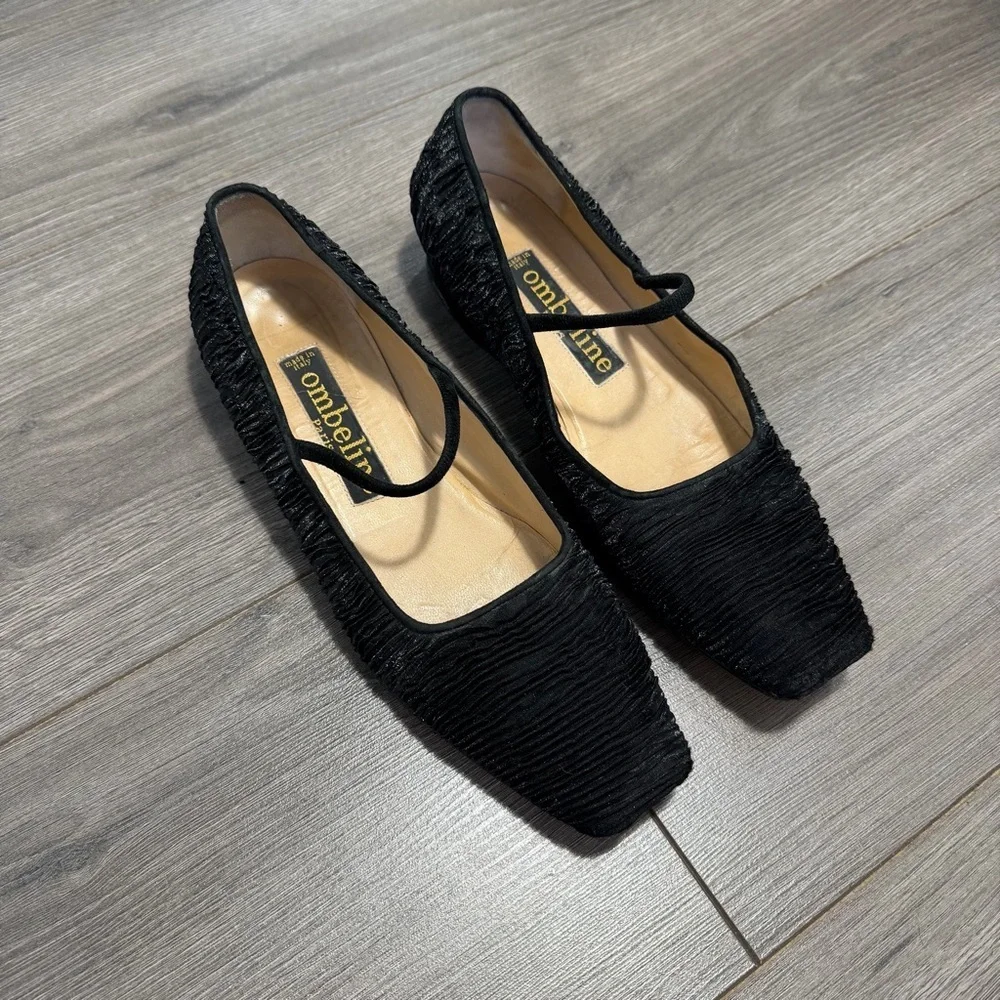 Ombeline vintage Mary Jane Flats- ballet flats - Picture 1 of 8